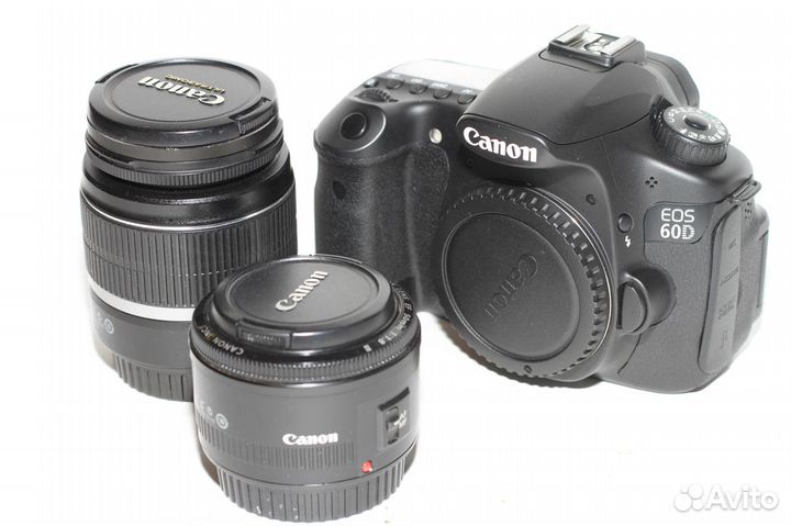Canon 60D kit + Canon 50 1,8