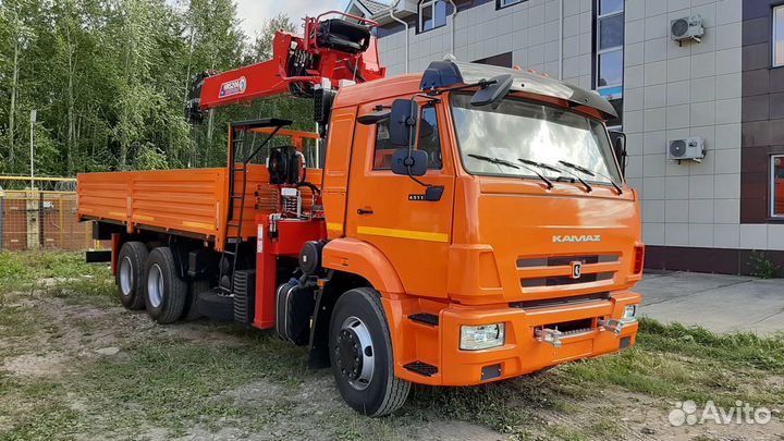 КамАЗ 65115 с КМУ, 2023