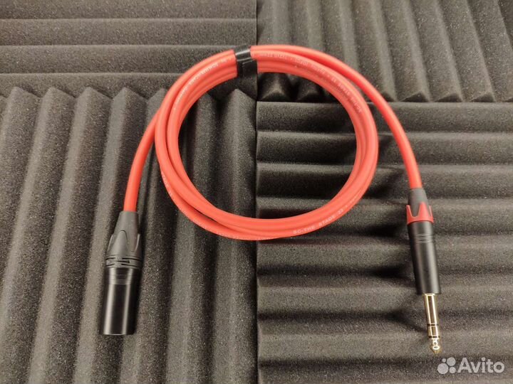 Jack 6,3 st, TRS на XLR шт. Sommer stage 22