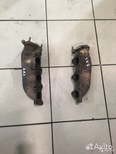 Выпускной коллектор левый V6 audi А6 С5