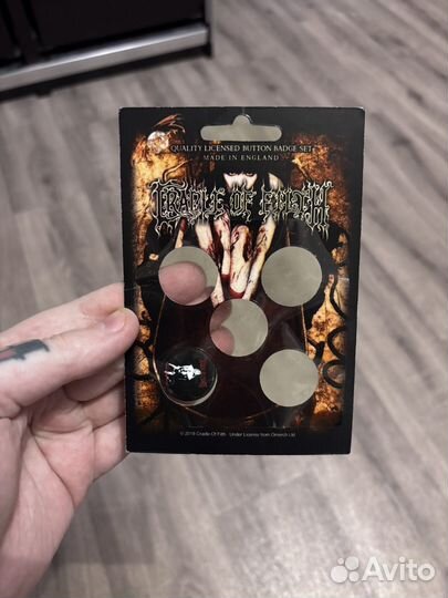 Значок cradle of filth