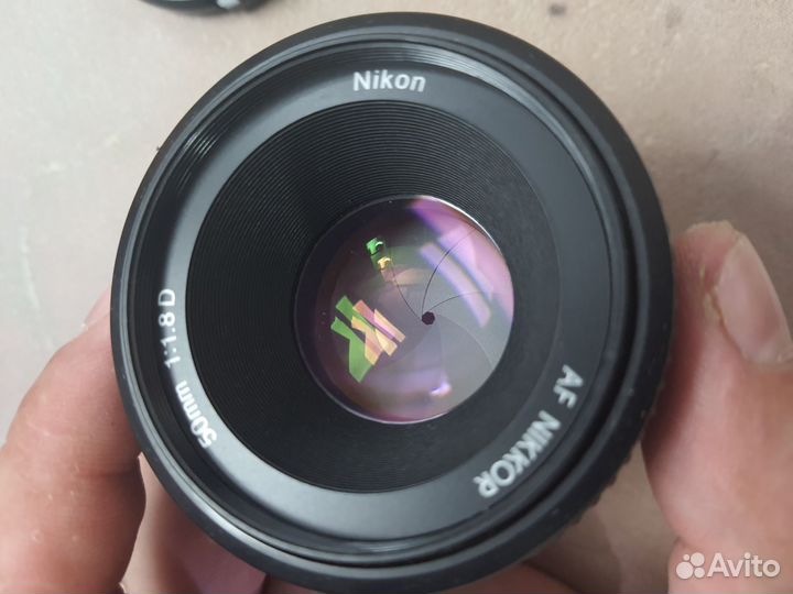Объектив nikon 50mm f 1.8
