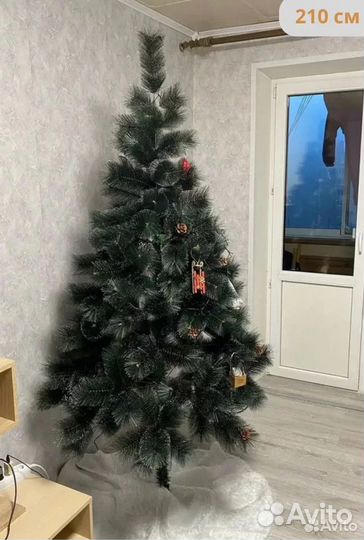 Ёлка искусственная (Новая, Магазин)