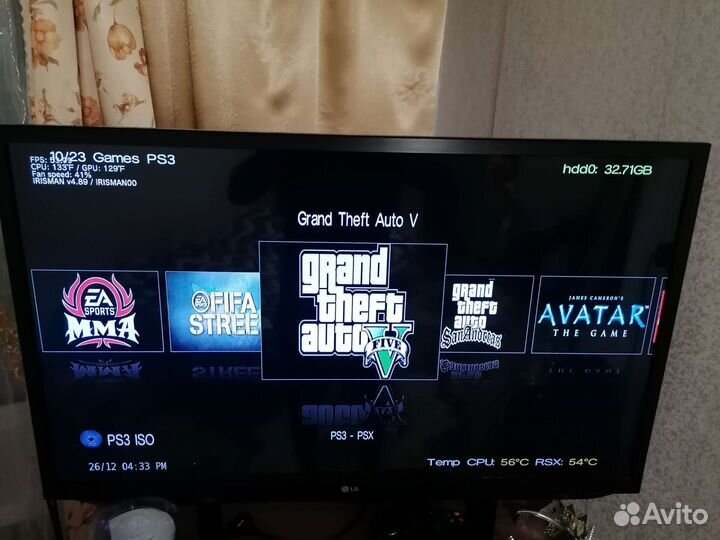 Sony PS3 прошитая 500 гб