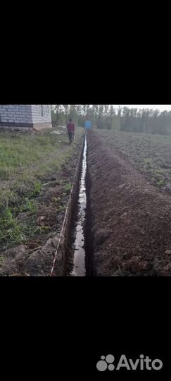 Копка траншей вручную