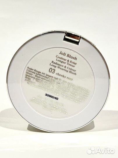 Clarins румяна 03 cheeky rose