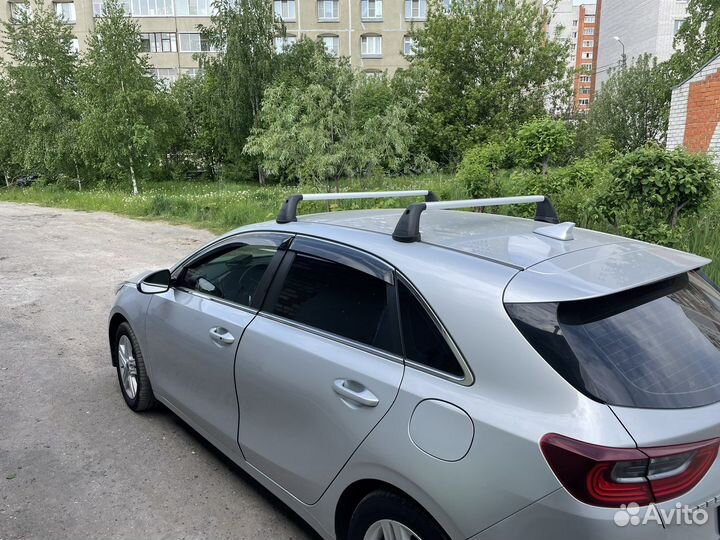 Рейлинги-багажник на крышу kia ceed