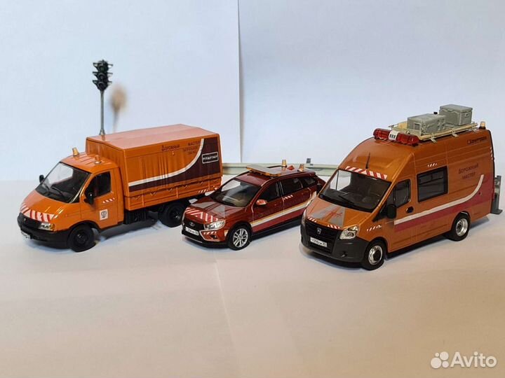 Лада Веста - Дорожная Служба 1/43