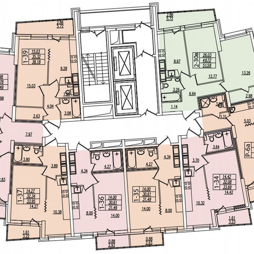 Квартира-студия, 31,3 м², 21/25 эт.