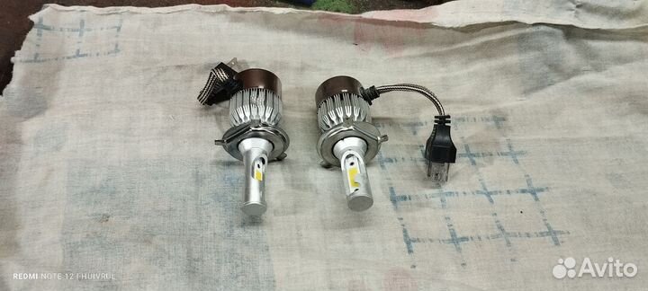 Светодиодные лампы led h4 noname