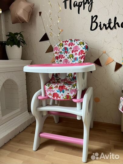 Стульчик для кормления трансормер