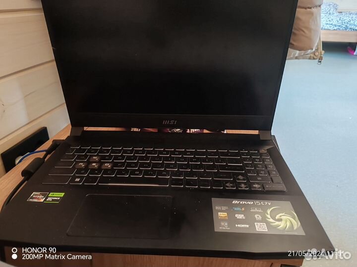 Игровой ноутбук msi titan katana bravo 15 c7v