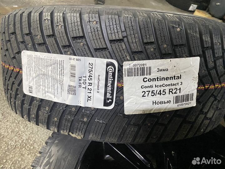 R21 Continental IceContact 3 275/45, PCD 5x120 DIA 72.6