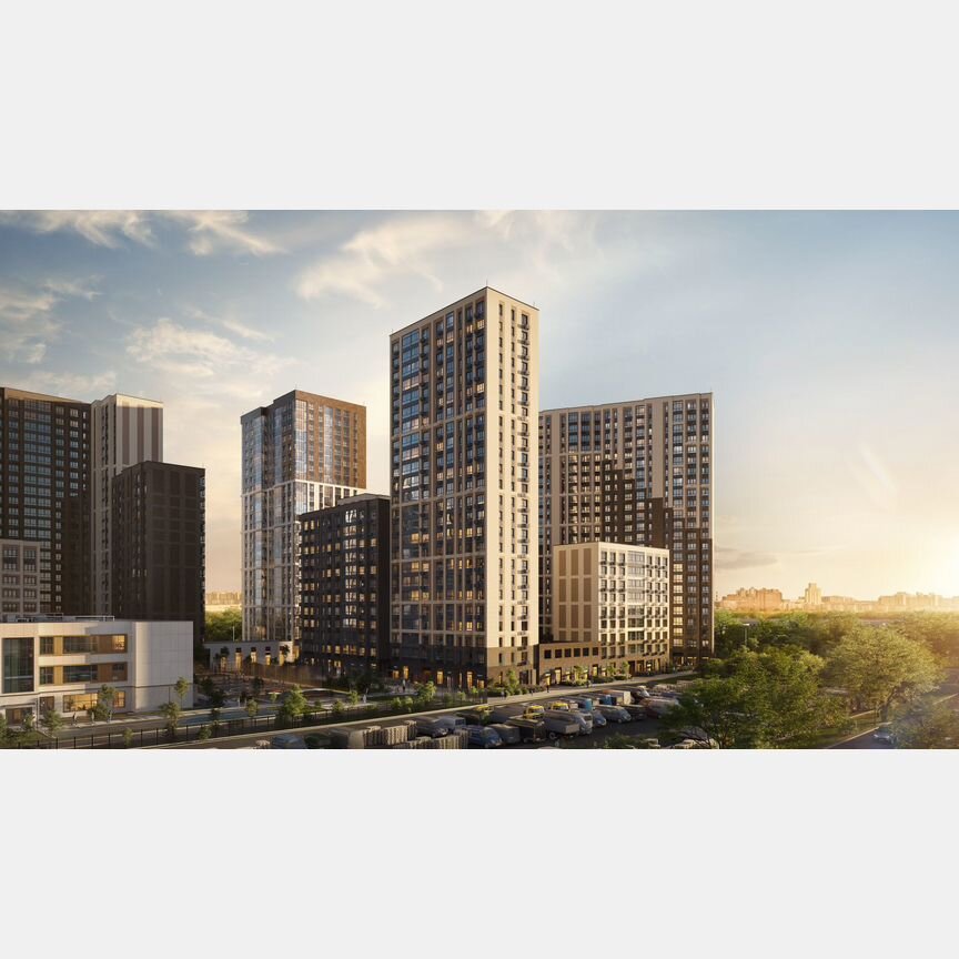 1-к. квартира, 34 м², 23/24 эт.