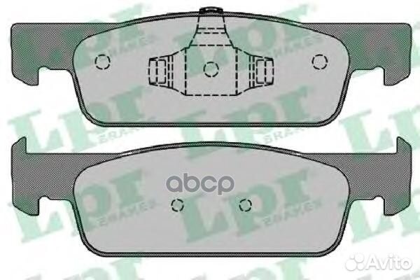 Колодки тормозные 05P1702 Lpr