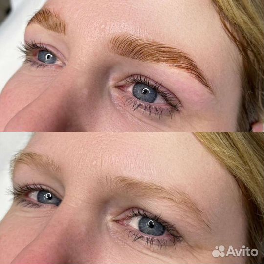 Брови, ресницы ламинирование