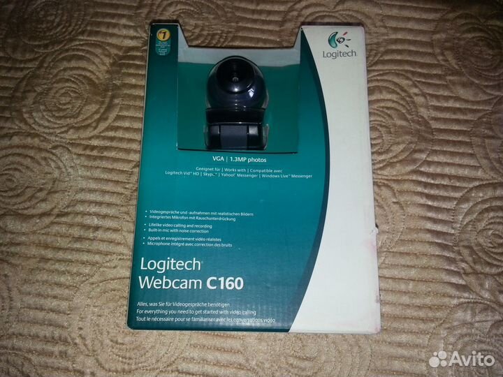 Вебкамера Webcam Logitech C160 1,3Mp