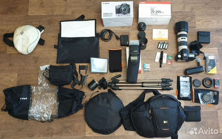 Фотоаппарат Сanon 50D с набором аксессуаров