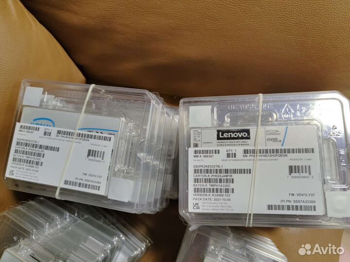 Intel NVMe SSD U.2 DC P4610 3.2Tb Новые 3dwpd