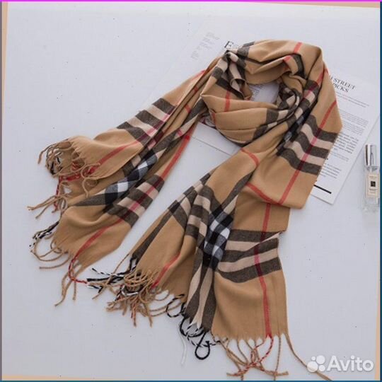 Стильный шарф Burberry (Premium качество)