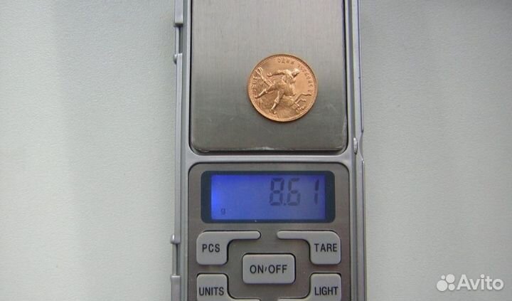 Монеты золотые 1980 и 1981 Сеятель СССР