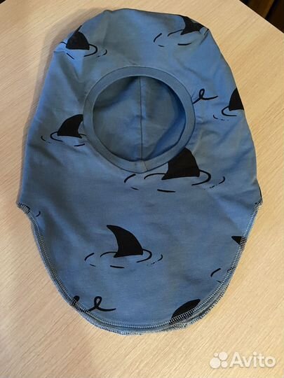 Шапка шлем для мальчика