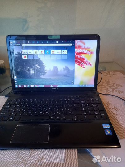Ноутбук бу sony vaio