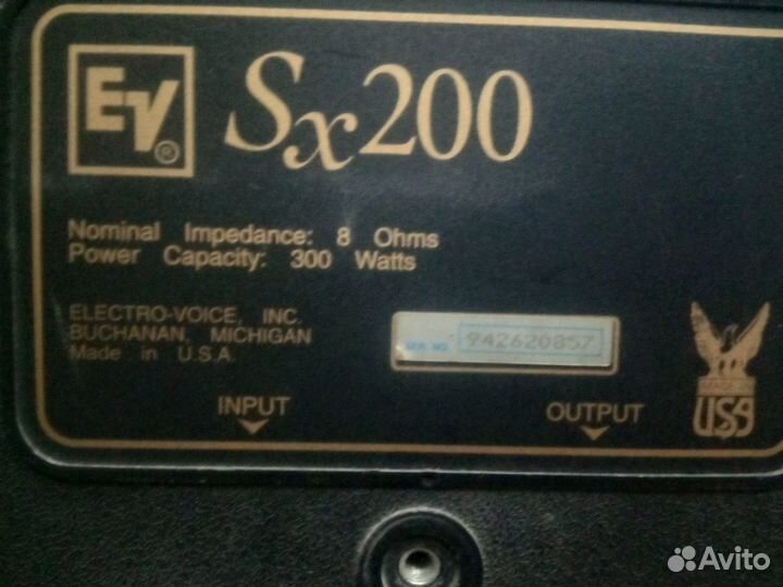 Акустика electrovoice