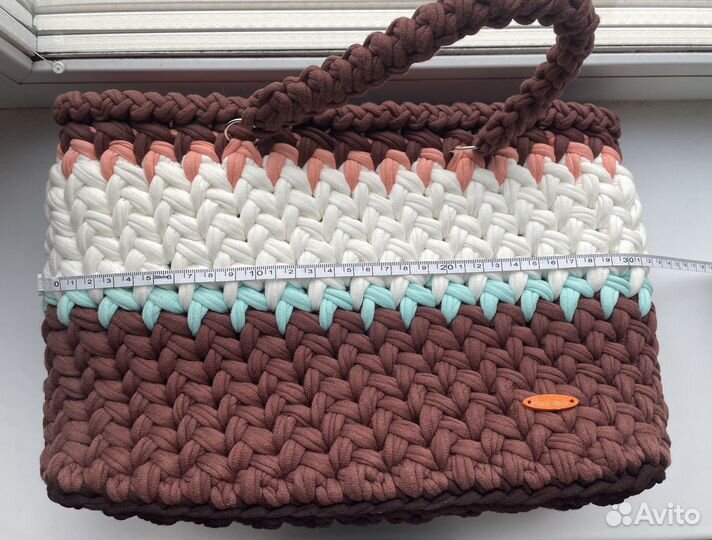 Сумка женская ручная работа вязанная