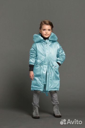 Парка пуховая Naumi, р. 9-10 лет