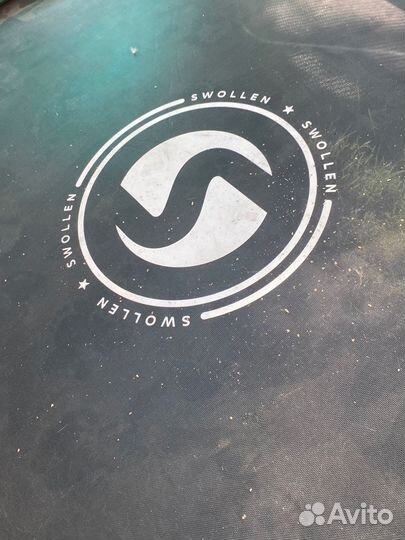 Батут с сеткой, каркасный