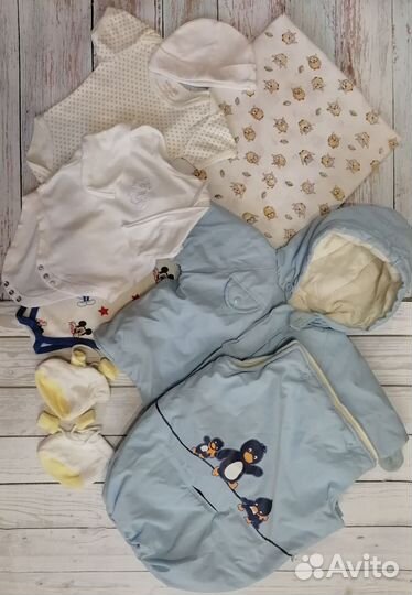 Комбинезон демисезонный 0-3 месяца