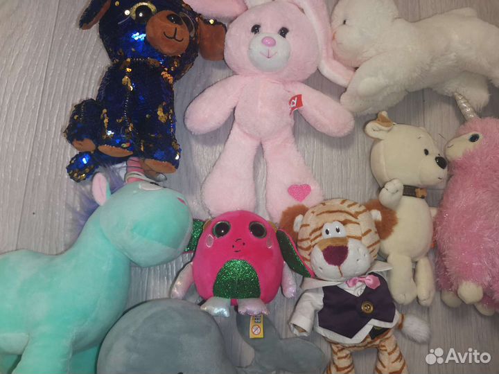 Мягкие игрушки, цены в описании
