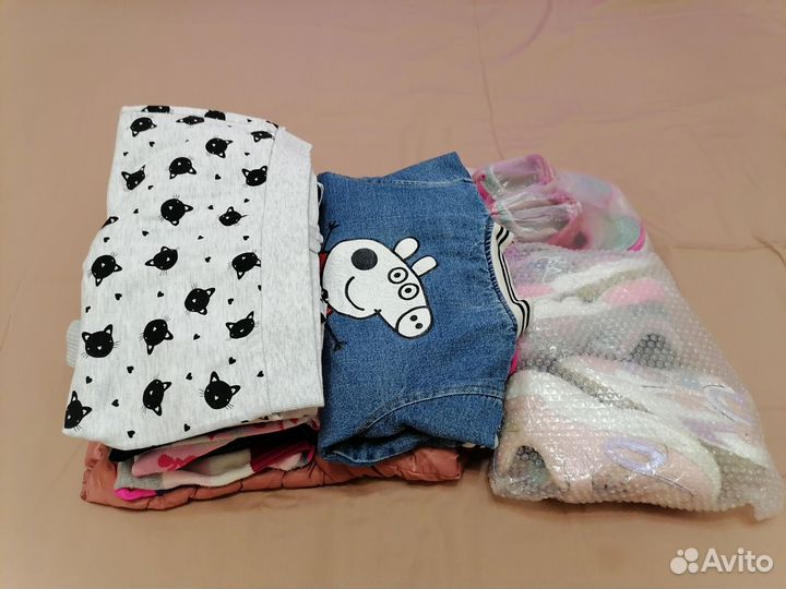 Вещи пакетом для девочки 110
