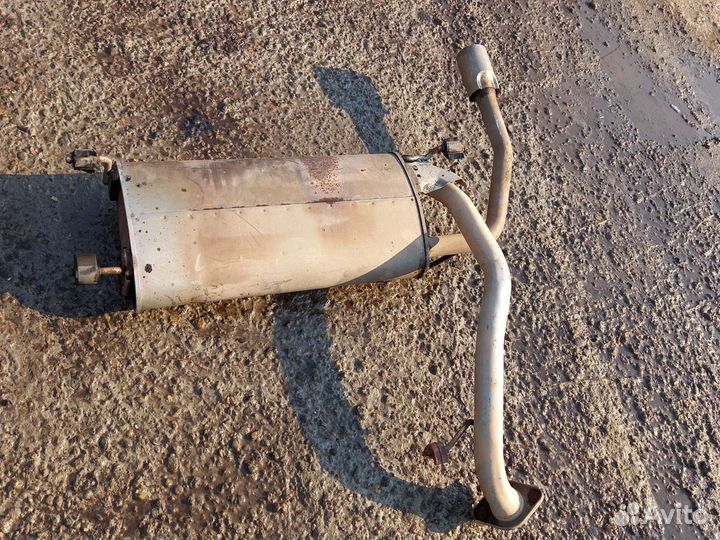 Мазда 3 BL глушитель