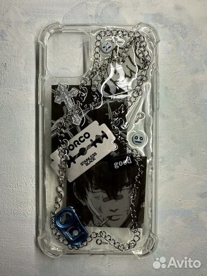 Чехол из эпоксидной смолы на iPhone 11