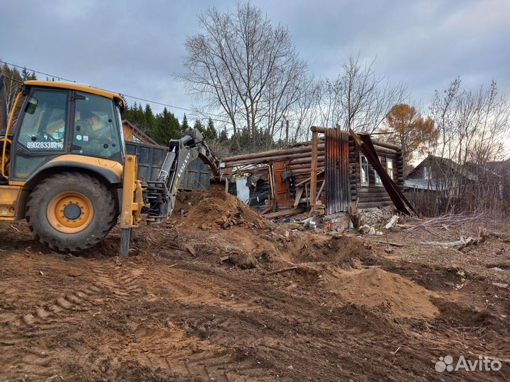 Разбор и утилизация домов и зданий в Полазне