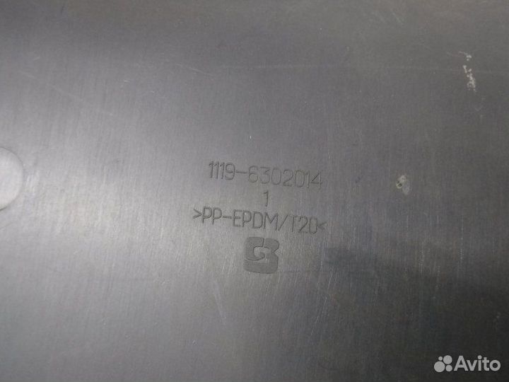 Обшивка двери задка Лада Калина