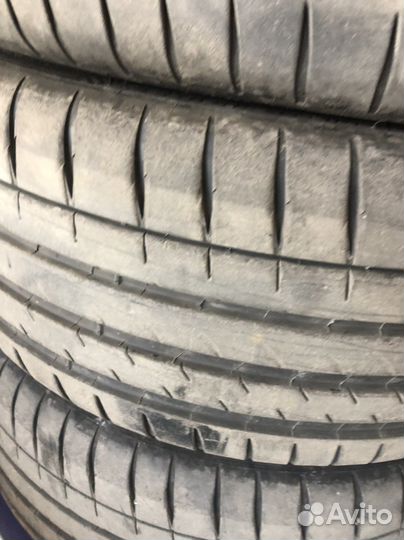 Диски r19 Volk rays RE30 c резиной Michelin