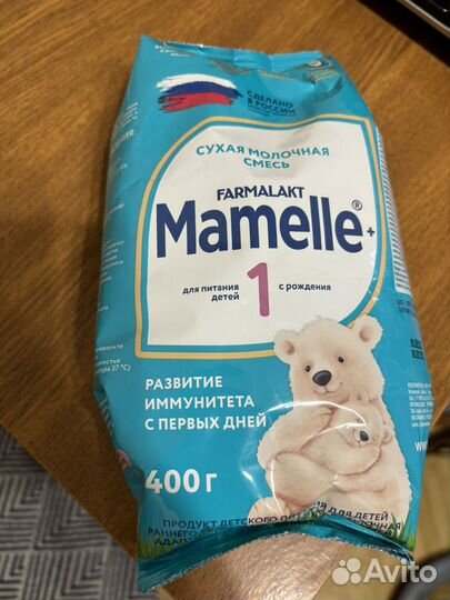 Детская смесь mamelle 1