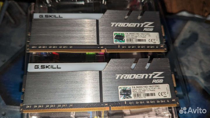 Оперативная память ddr4 G.skill 16 gb 3600 cl16