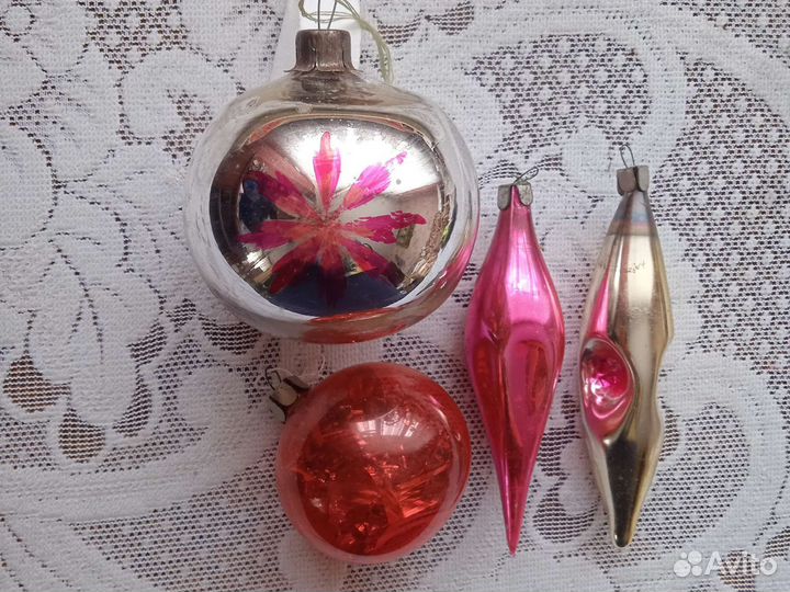 Елочные игрушки СССР