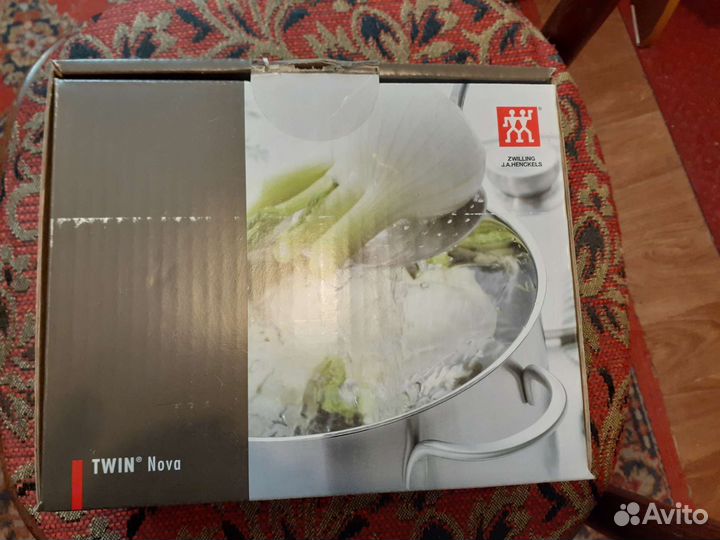 Кастрюля из нержавейки 20 см 3,6 литра Zwilling