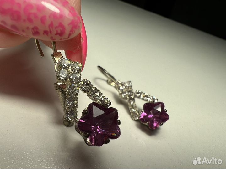 Серьги бижутерия