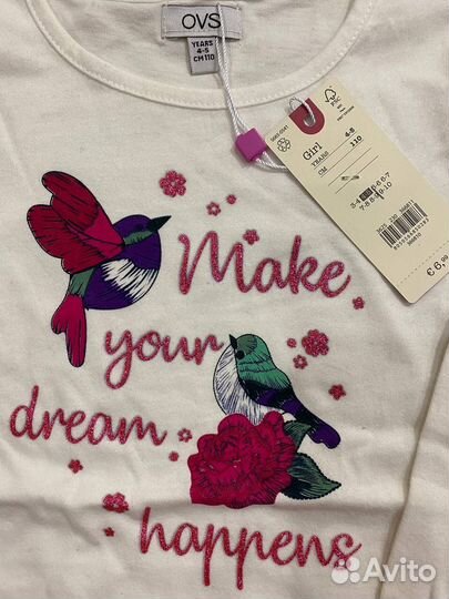 Одежда Италия Zara для девочки 110