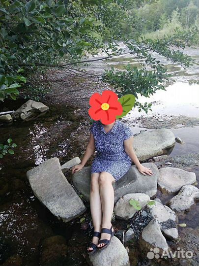 Платье летнее женское, размер 48-50