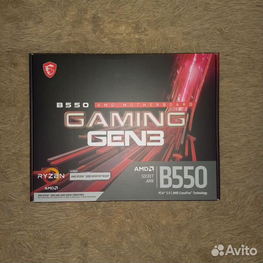 Материнская плата MSI B550 gaming GEN3