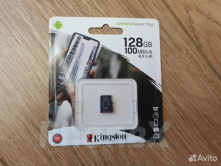 Карта памяти Kingston microSD 128Gb