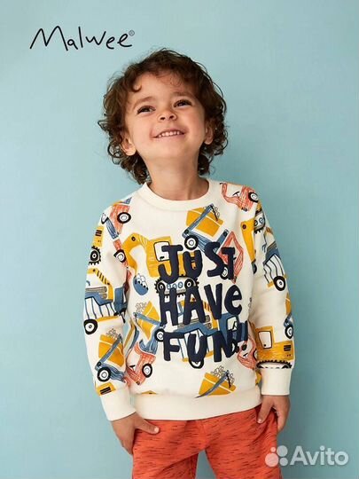Свитшот 100% хлопок размер 110, 120