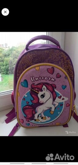 Рюкзак детский для девочки школьный